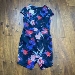 NWT ASOS floral bodycon dress size 8